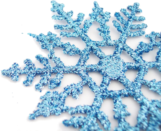 Blue Snowflake