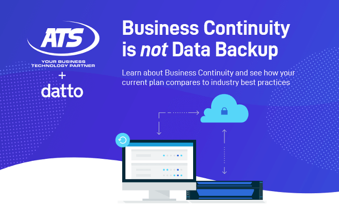 Business Continuity is NOT Data Backup. Learn about Business Continuity and see how your current plan compares to industry best practices.