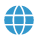  Globe Icon for Worldwide Vault Access