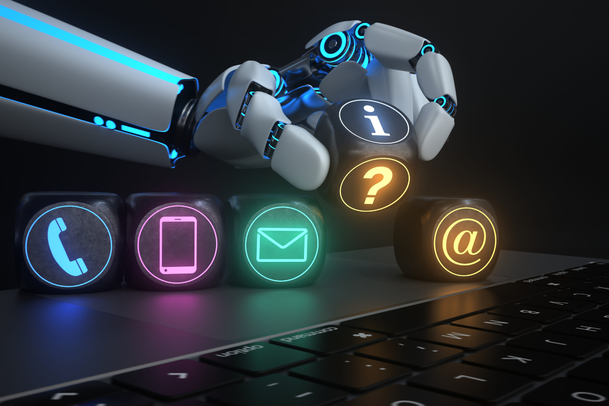 AI Contact Center Agent.