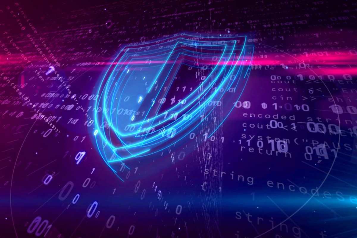 Digital Cybersecurity Shield