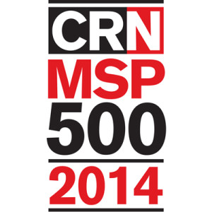 Logo for CRN MSP 500 2014 event