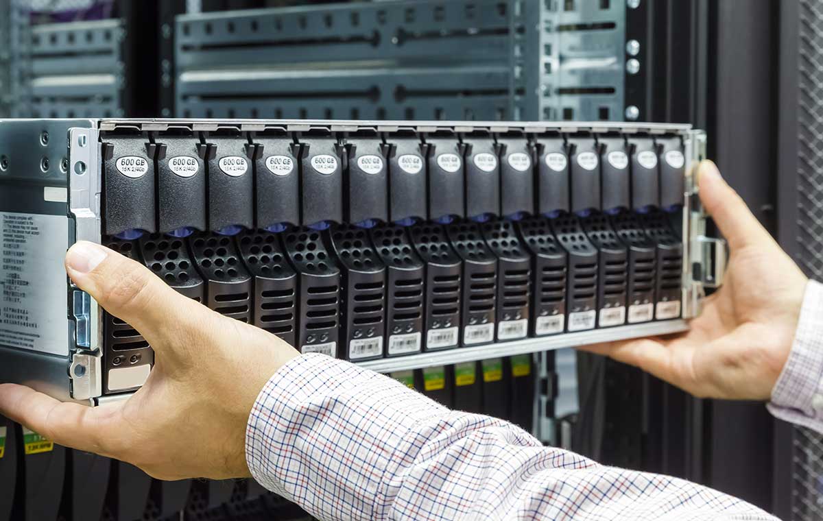 Infrastructure and Cabling with network hardware